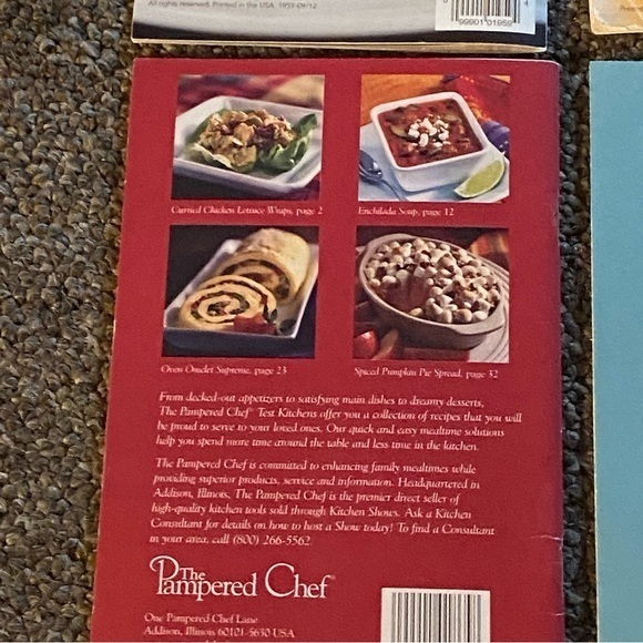 Pampered Chef Seasons Best Recipe Collection Books 4 Total - Picture 8 of 13